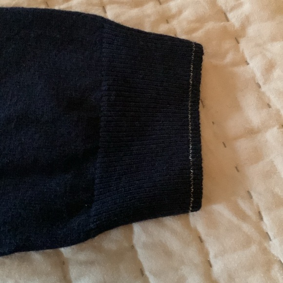 Navy Wool JosA Banks Reserve Sweater L/NWT - Picture 5 of 5